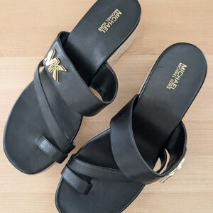 Michael Kors Black Women's Sandals